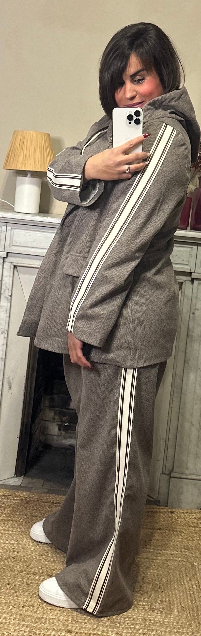 Pantalon chevron