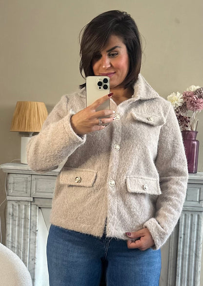 Veste bouton