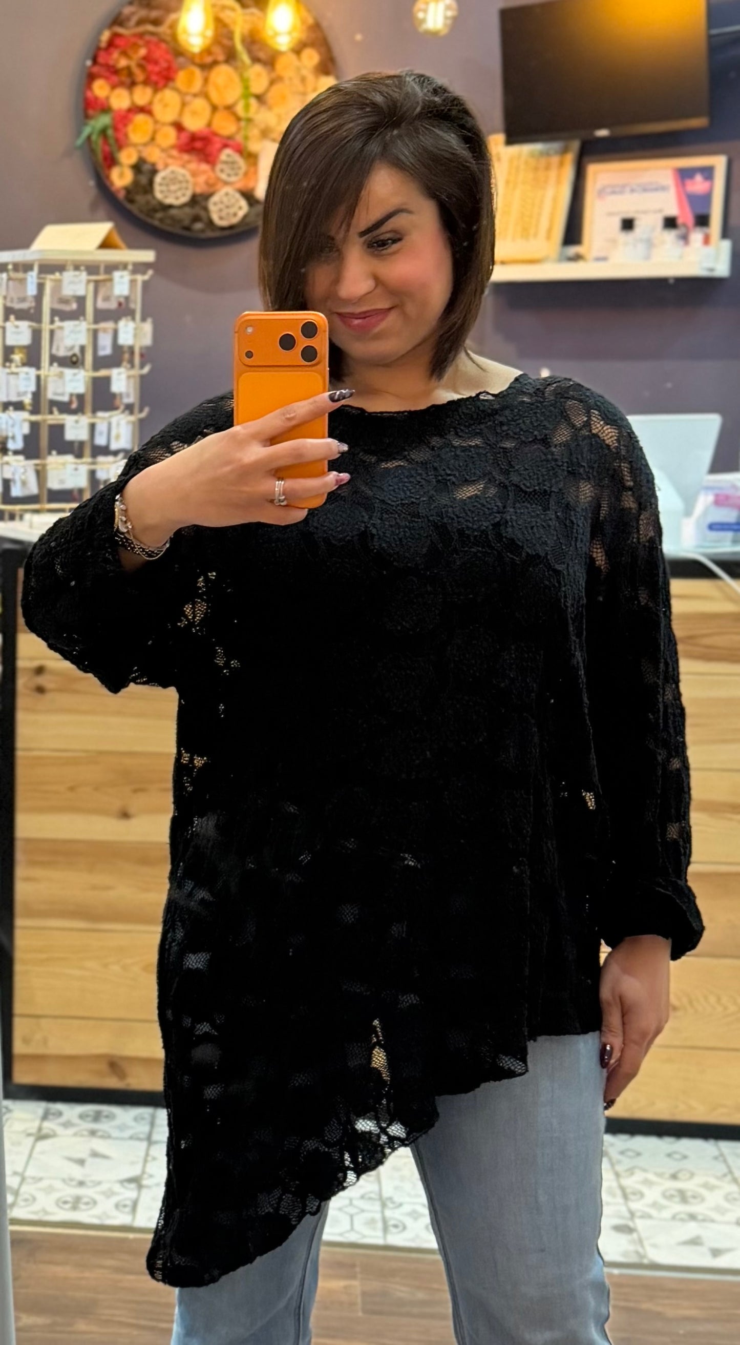 Top dentelle (plusieurs coloris )