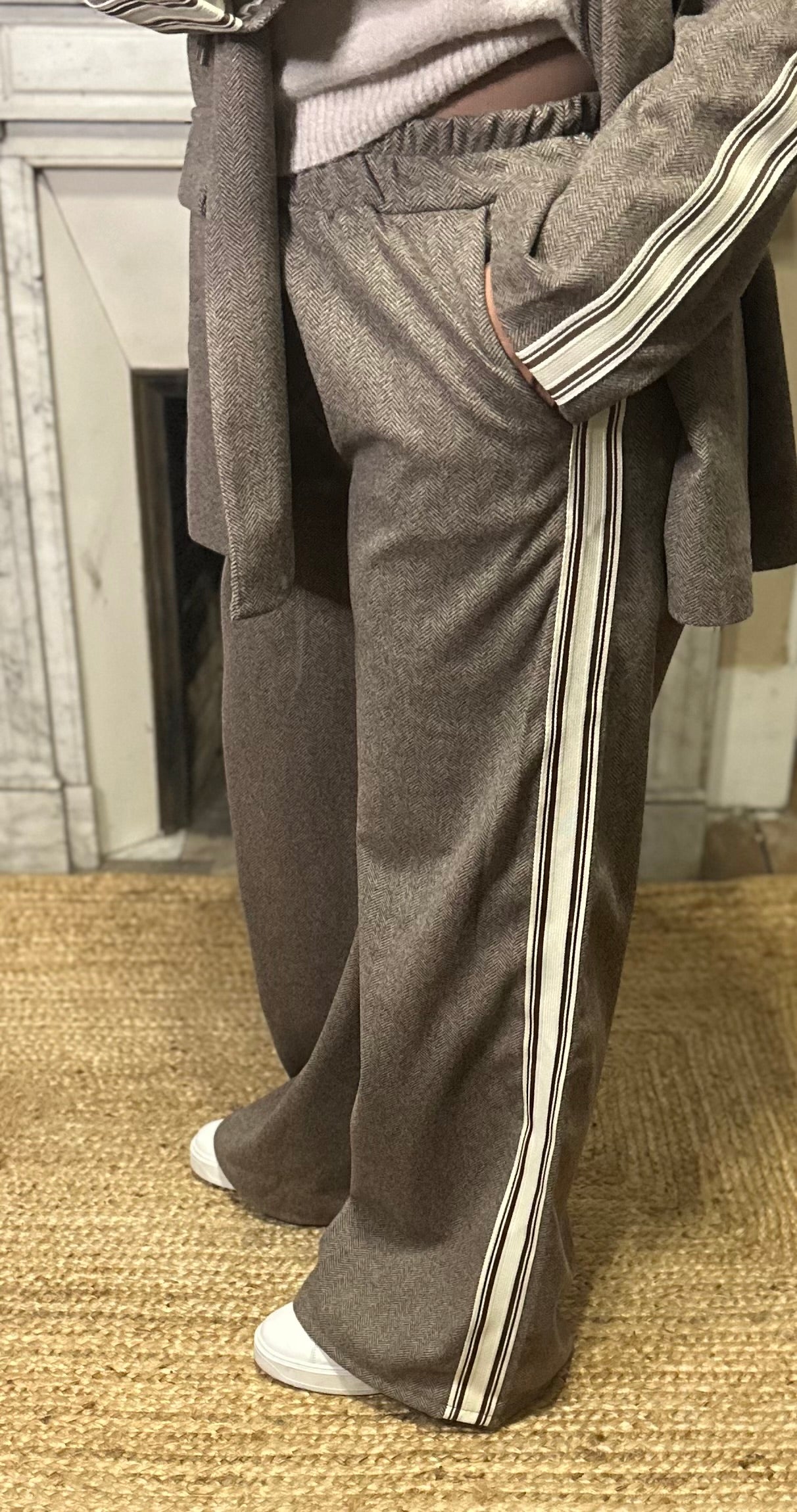 Pantalon chevron