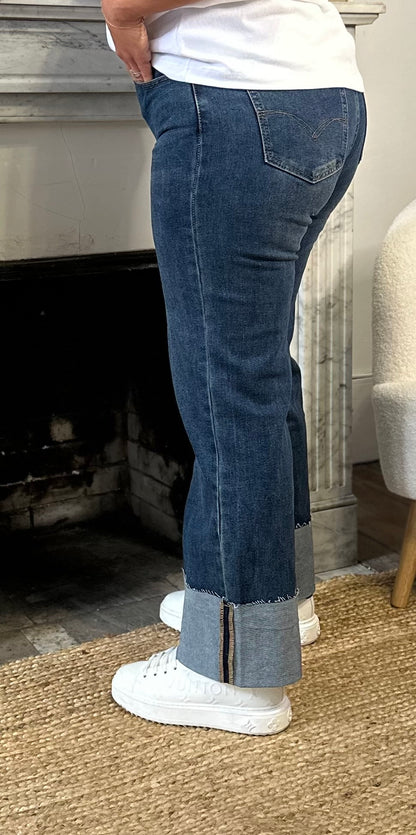 Jeans rebords XL