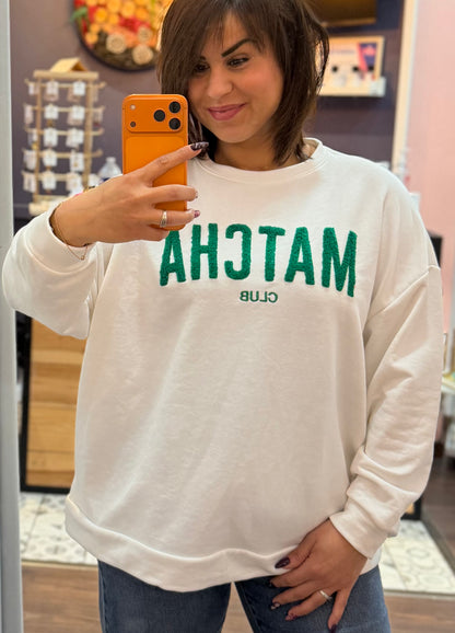 Sweat matcha (plusieurs coloris)